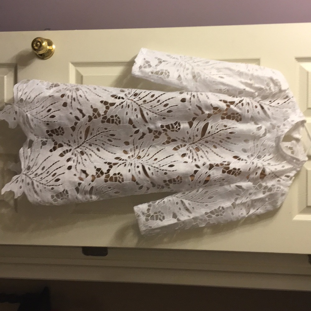 Little white lace dress!!